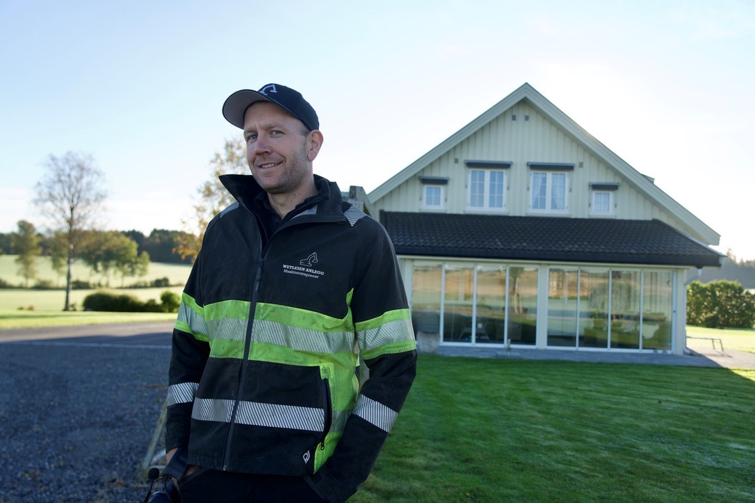 Erik forklarer at han bruker data til å lage egne planer og justere underveis