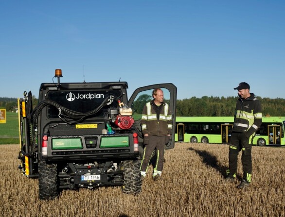 Slik bruker Erik jordprøver til å optimalisere driften