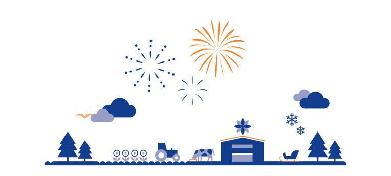 Åpningstider i julen 2025