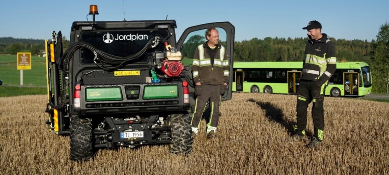 Slik bruker Erik jordprøver til å optimalisere driften